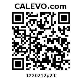 Calevo.com pricetag 1220212p24