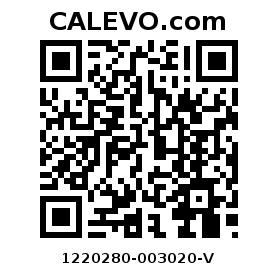 Calevo.com Preisschild 1220280-003020-V