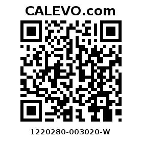 Calevo.com Preisschild 1220280-003020-W