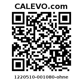 Calevo.com Preisschild 1220510-001080-ohne