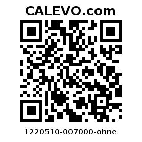 Calevo.com Preisschild 1220510-007000-ohne