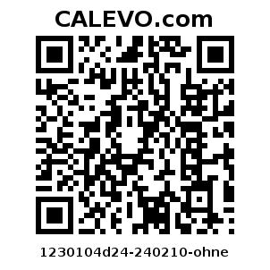 Calevo.com Preisschild 1230104d24-240210-ohne