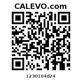 Calevo.com Preisschild 1230104d24