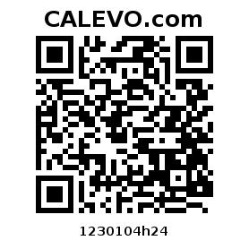 Calevo.com Preisschild 1230104h24