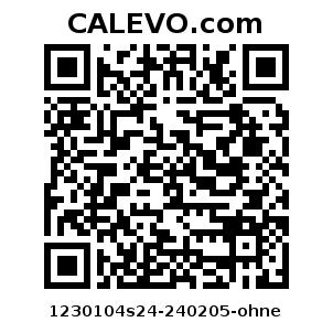 Calevo.com Preisschild 1230104s24-240205-ohne