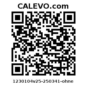 Calevo.com Preisschild 1230104v25-250341-ohne