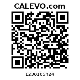 Calevo.com Preisschild 1230105h24