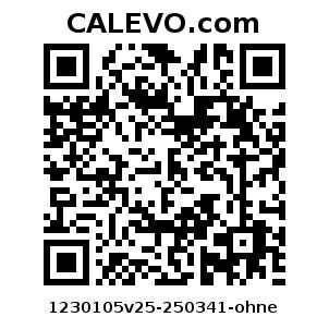 Calevo.com Preisschild 1230105v25-250341-ohne