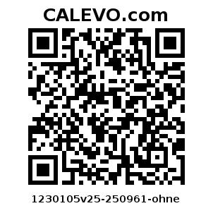 Calevo.com Preisschild 1230105v25-250961-ohne