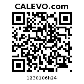 Calevo.com Preisschild 1230106h24