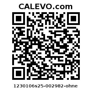 Calevo.com Preisschild 1230106s25-002982-ohne