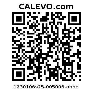 Calevo.com Preisschild 1230106s25-005006-ohne