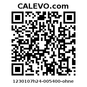 Calevo.com Preisschild 1230107h24-005400-ohne