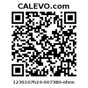 Calevo.com Preisschild 1230107h24-007380-ohne