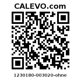 Calevo.com Preisschild 1230180-003020-ohne