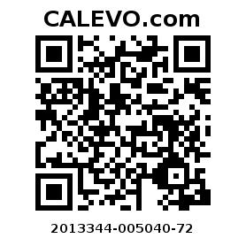 Calevo.com Preisschild 2013344-005040-72