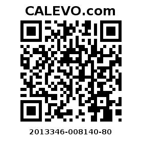 Calevo.com Preisschild 2013346-008140-80