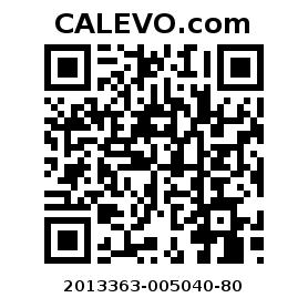 Calevo.com Preisschild 2013363-005040-80