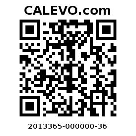 Calevo.com Preisschild 2013365-000000-36