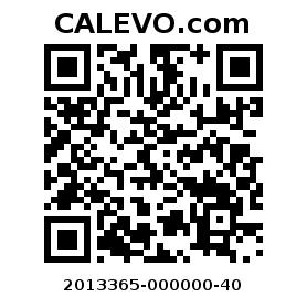 Calevo.com Preisschild 2013365-000000-40