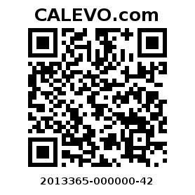 Calevo.com Preisschild 2013365-000000-42