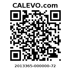 Calevo.com Preisschild 2013365-000000-72