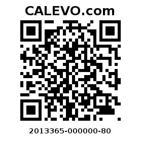 Calevo.com Preisschild 2013365-000000-80