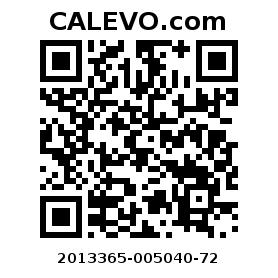 Calevo.com Preisschild 2013365-005040-72