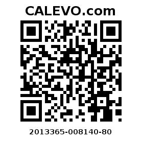 Calevo.com Preisschild 2013365-008140-80