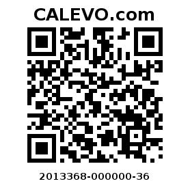 Calevo.com Preisschild 2013368-000000-36