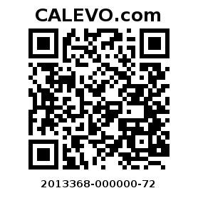 Calevo.com Preisschild 2013368-000000-72