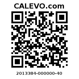 Calevo.com Preisschild 2013384-000000-40