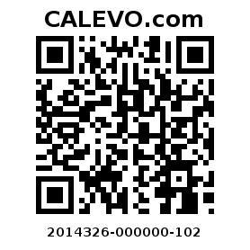 Calevo.com Preisschild 2014326-000000-102