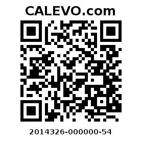 Calevo.com Preisschild 2014326-000000-54