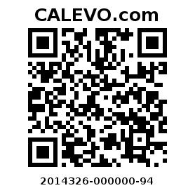 Calevo.com Preisschild 2014326-000000-94