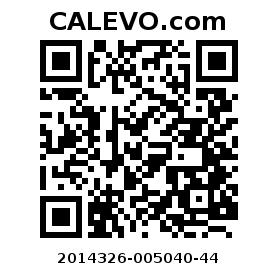 Calevo.com Preisschild 2014326-005040-44