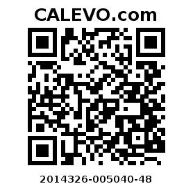 Calevo.com Preisschild 2014326-005040-48