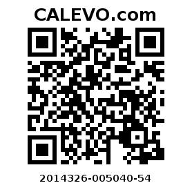 Calevo.com Preisschild 2014326-005040-54