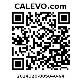 Calevo.com Preisschild 2014326-005040-94