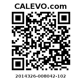 Calevo.com Preisschild 2014326-008042-102