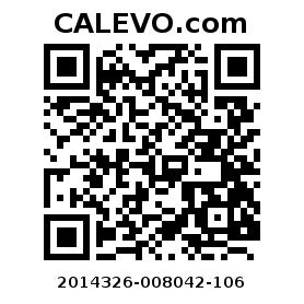 Calevo.com Preisschild 2014326-008042-106