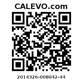 Calevo.com Preisschild 2014326-008042-44