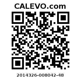 Calevo.com Preisschild 2014326-008042-48