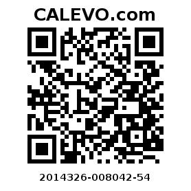 Calevo.com Preisschild 2014326-008042-54