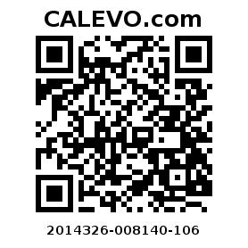 Calevo.com Preisschild 2014326-008140-106