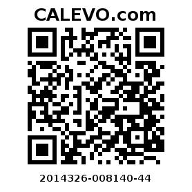 Calevo.com Preisschild 2014326-008140-44