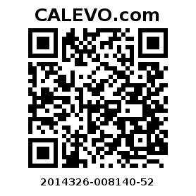 Calevo.com Preisschild 2014326-008140-52