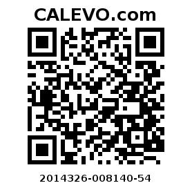 Calevo.com Preisschild 2014326-008140-54