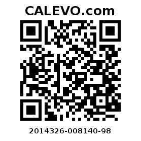 Calevo.com Preisschild 2014326-008140-98