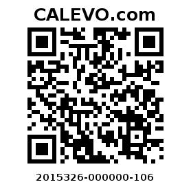 Calevo.com Preisschild 2015326-000000-106